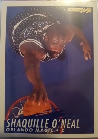 1994-95 Fleer #160 Shaquille O'Neal — front