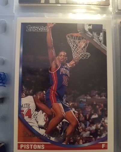 1993-94 Topps #77 Dennis Rodman — front
