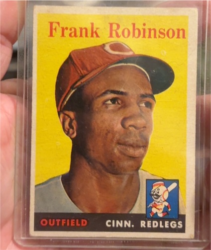 1958 Topps #285 Frank Robinson — front