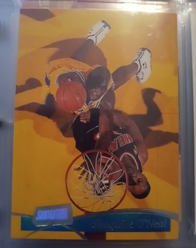 1997-98 Topps Stadium Club #43 Shaquille O'Neal — front
