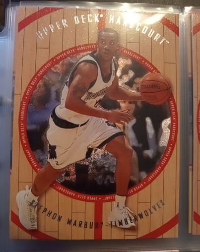1998 Upper Deck Hardcourt #25 Stephon Marbury — front