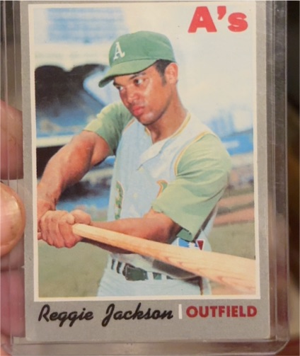 1970 Topps #140 Reggie Jackson — front