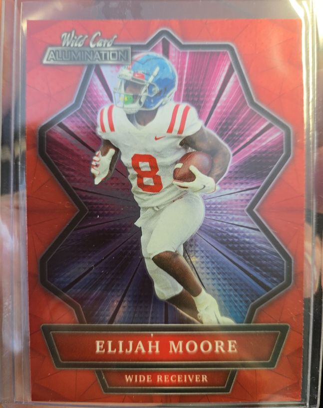 2021 Wild Card Alumination #ABC-38 Elijah Moore — front