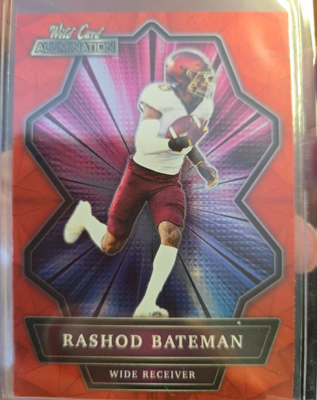 2021 Wild Card Alumination #ABC-21 Rashod Bateman — front