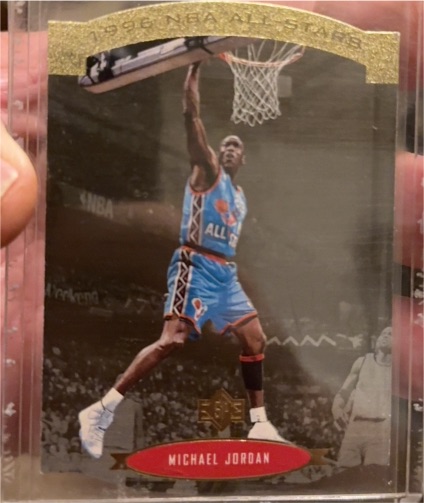 1995-96 Upper Deck SP #AS2 Michael Jordan NBA All-Stars — front