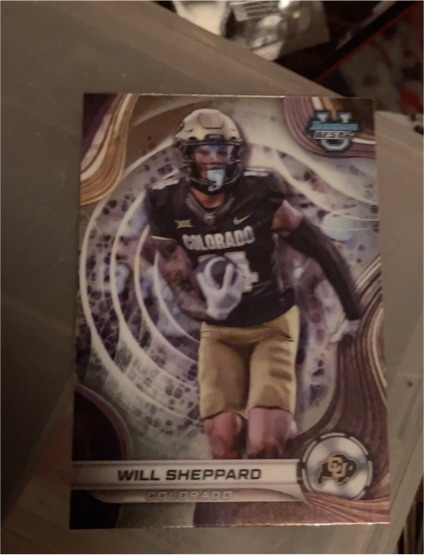 2024 Bowman Best University #60 Will Sheppard — front