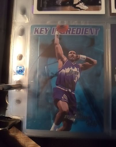 1993 Fleer #7 Karl Malone — front