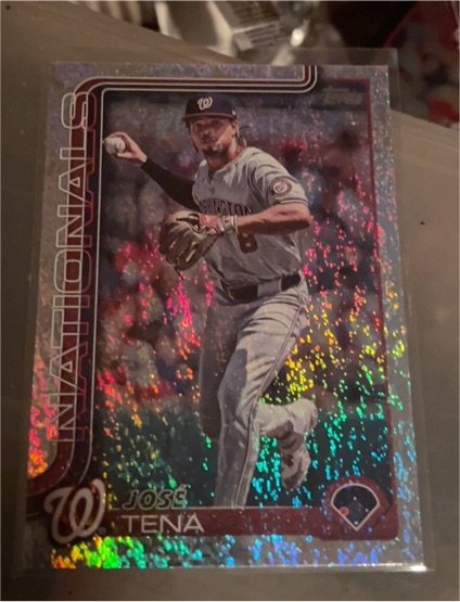 2025 Topps #552 José Tena — front
