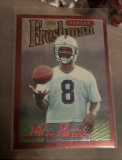 1996 Topps Finest #243 Marvin Harrison — front