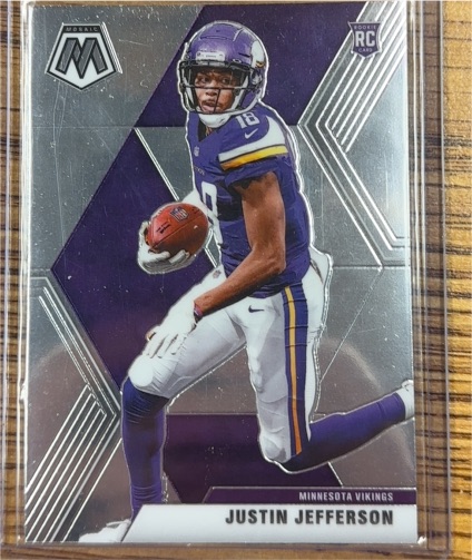 2020 Panini Mosaic #209 Justin Jefferson — front