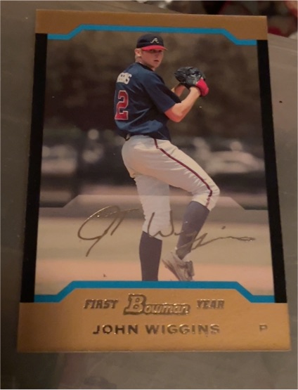 2004 Bowman Draft Picks & Prospects #BDP67 John Wiggins — front