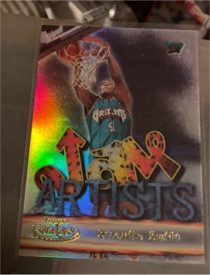 2000 Topps Gold Label #JA4 Shareef Abdur-Rahim Jam Artists — front