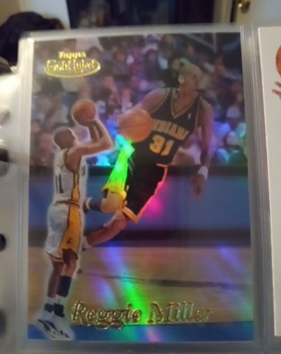 1999-00 Topps Gold Label #43 Reggie Miller — front