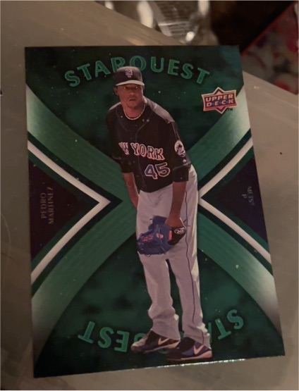 2008 Upper Deck First Edition Starquest #SQ-55 Pedro Martinez — front