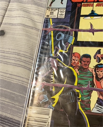 Marvel Comics GI Joe ARAH #66 The Tenth Letter December 1987 — front