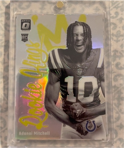 2024 Donruss Optic #16 Adonai Mitchell Rookie Kings — front