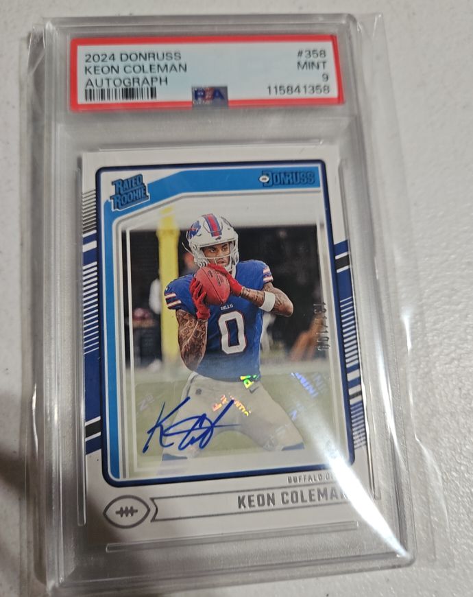 2024 Donruss #358 Keon Coleman — front