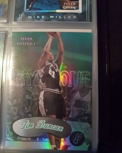 1999-00 Fleer Mystique #73 Tim Duncan — front