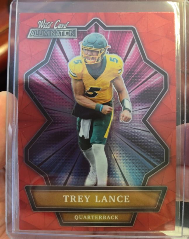 2021 Wild Card Alumination #ABC-6 Trey Lance — front