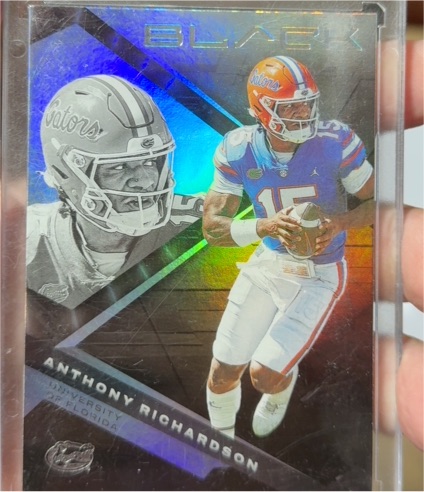2023 Panini Chronicles Draft Picks Black #4 Anthony Richardson — front