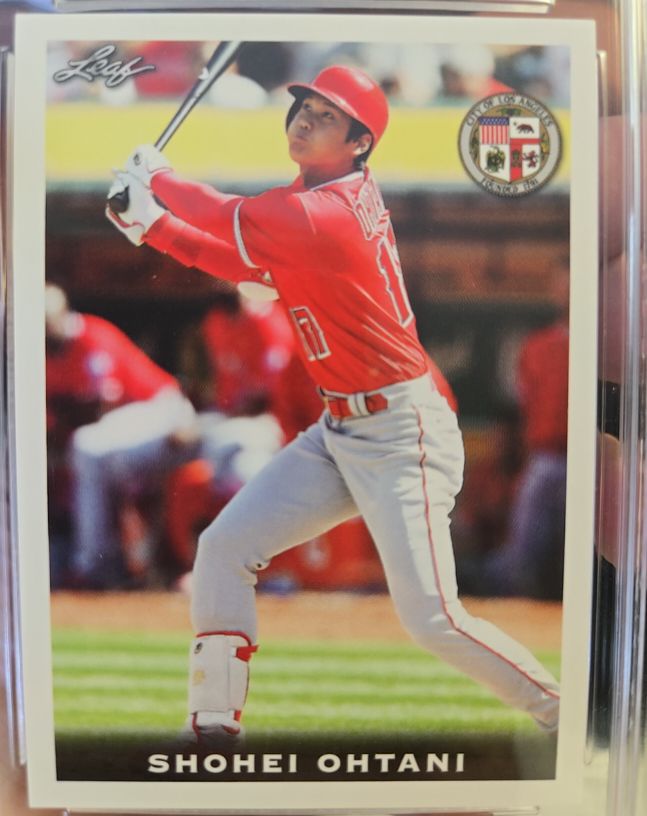 2018 Leaf The National #Rookie-03 Shohei Ohtani — front