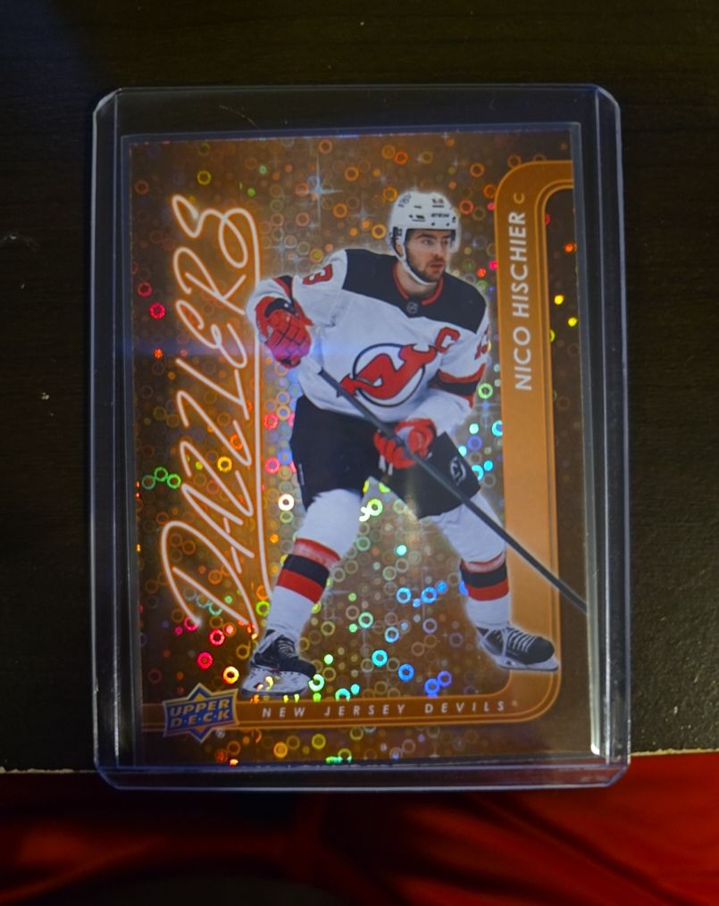 2024-25 Upper Deck Series 1 Dazzlers #DZ-65 Nico Hischier — front