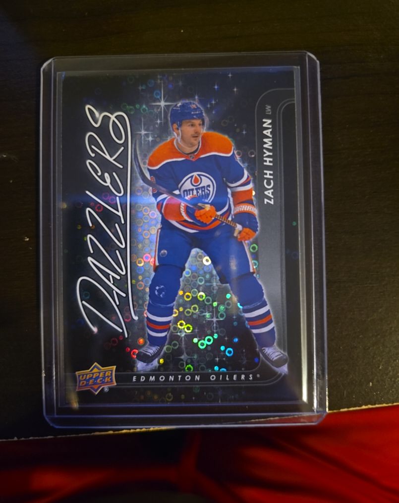 2024-25 Upper Deck Series 2 #DZ-52 Zach Hyman Dazzlers — front