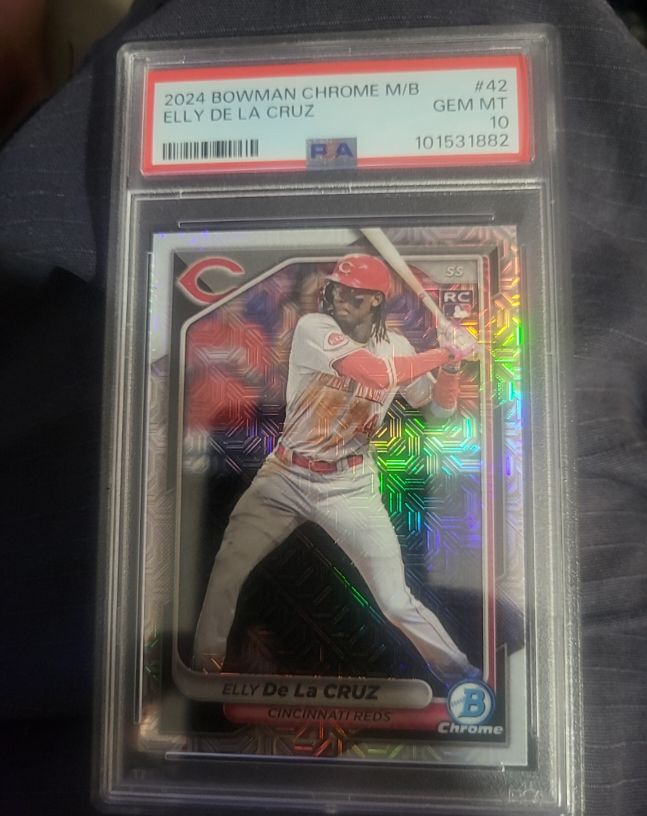 2024 Bowman Chrome #42 Elly De La Cruz — front