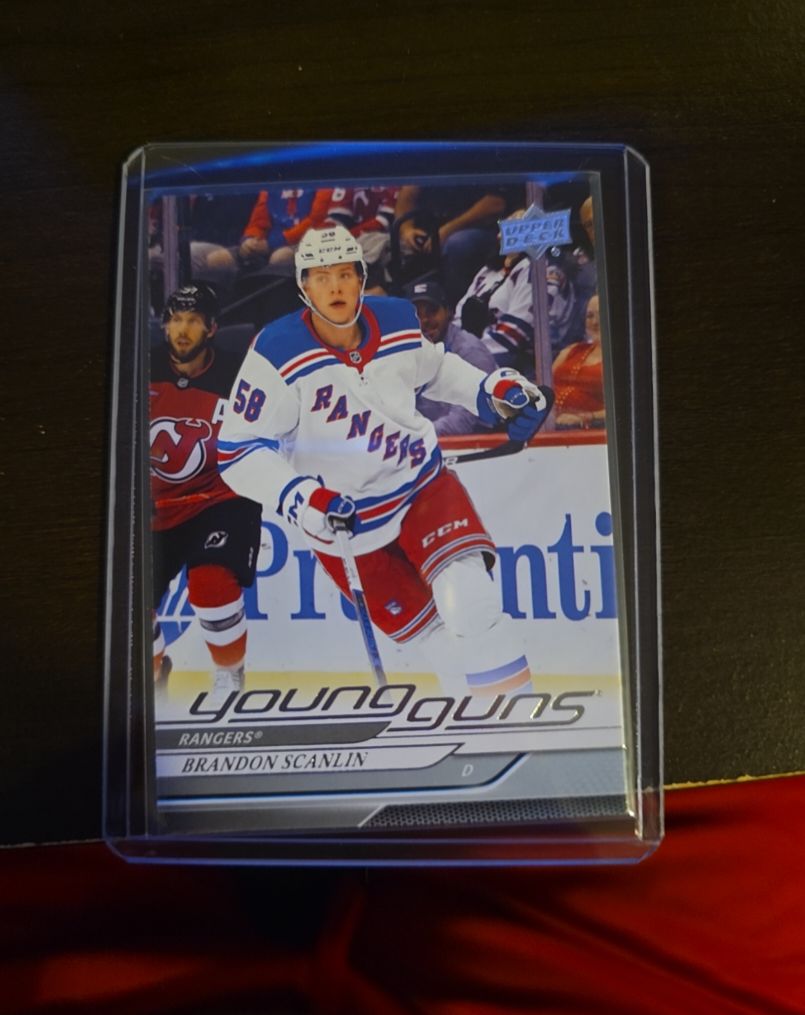2024-25 Upper Deck Young Guns #454 Brandon Scanlin — front