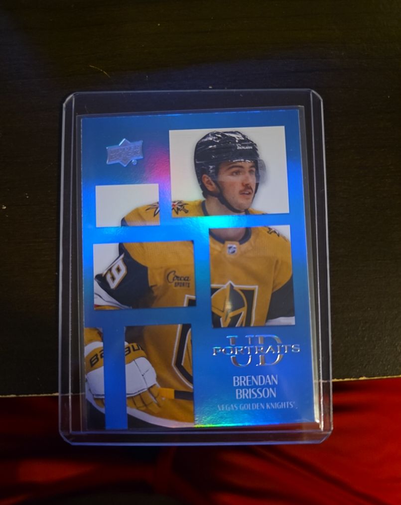 2024-25 Upper Deck Series 2 UD Portraits #P56 Brendan Brisson — front