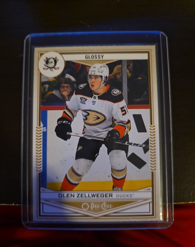 2024-25 Upper Deck Series 2 O-Pee-Chee Glossy #OPC-40 Olen Zellweger — front