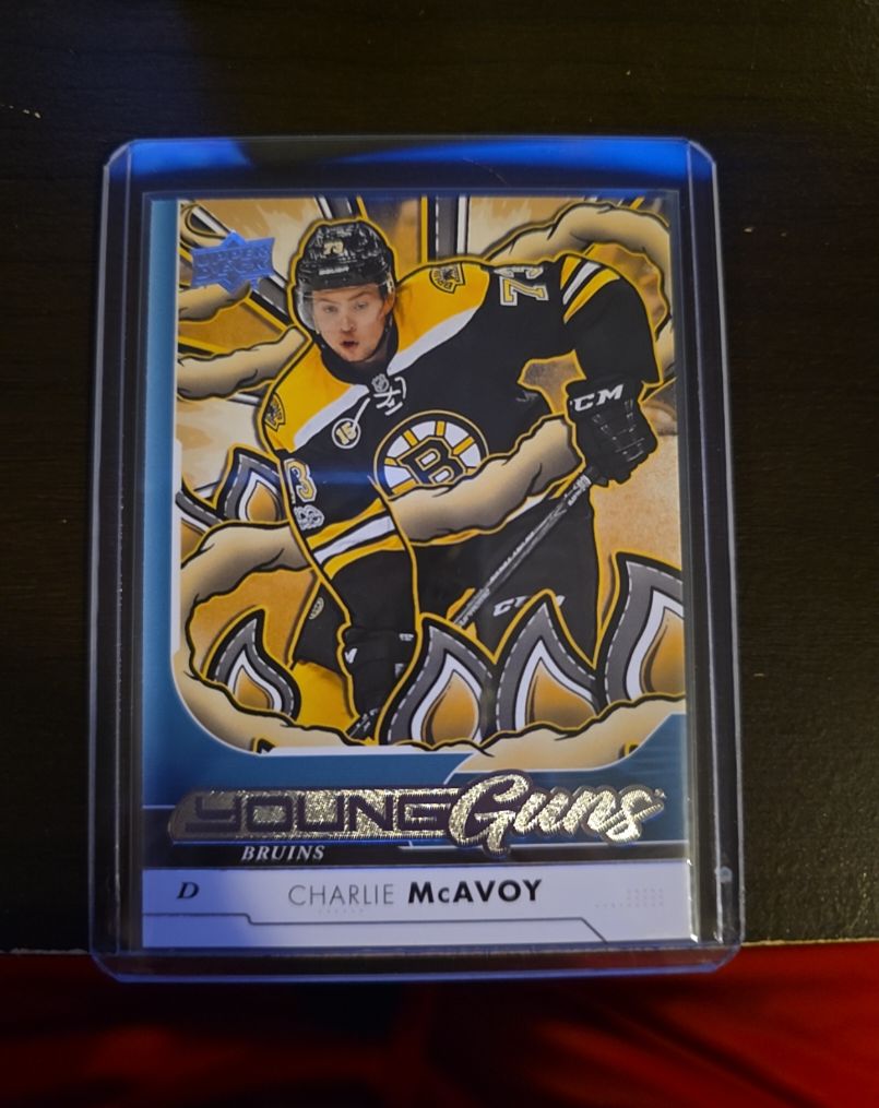 2024-25 Upper Deck Series 2 Young Guns Renewed #242 Charlie McAvoy — front