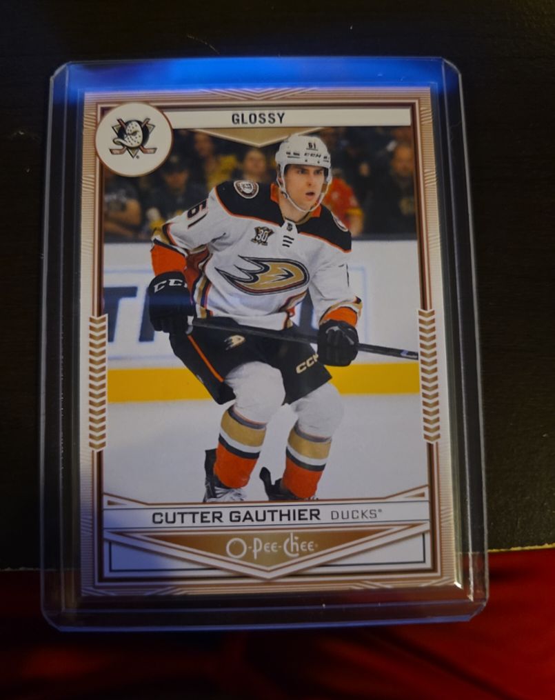 2024-25 Upper Deck Series 2 O-Pee-Chee Glossy #OPC-38 Cutter Gauthier — front
