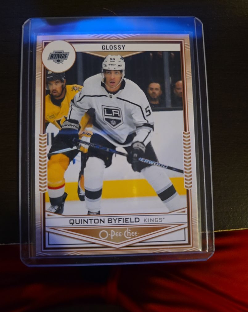 2024-25 Upper Deck Series 2 O-Pee-Chee Glossy #OPC-35 Quinton Byfield — front