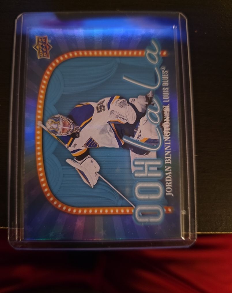 2024-25 Upper Deck Ooh La La #OLL-17 Jordan Binnington — front