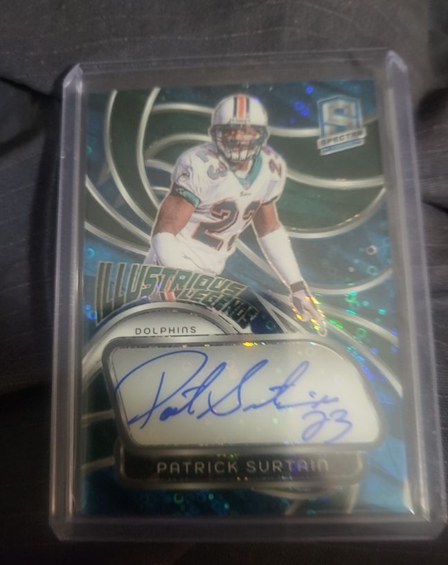 2024 Panini Spectra Illustrious Legends Patrick Surtain — front