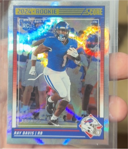 2024 Score #RC Cubic 011/120 Ray Davis — front