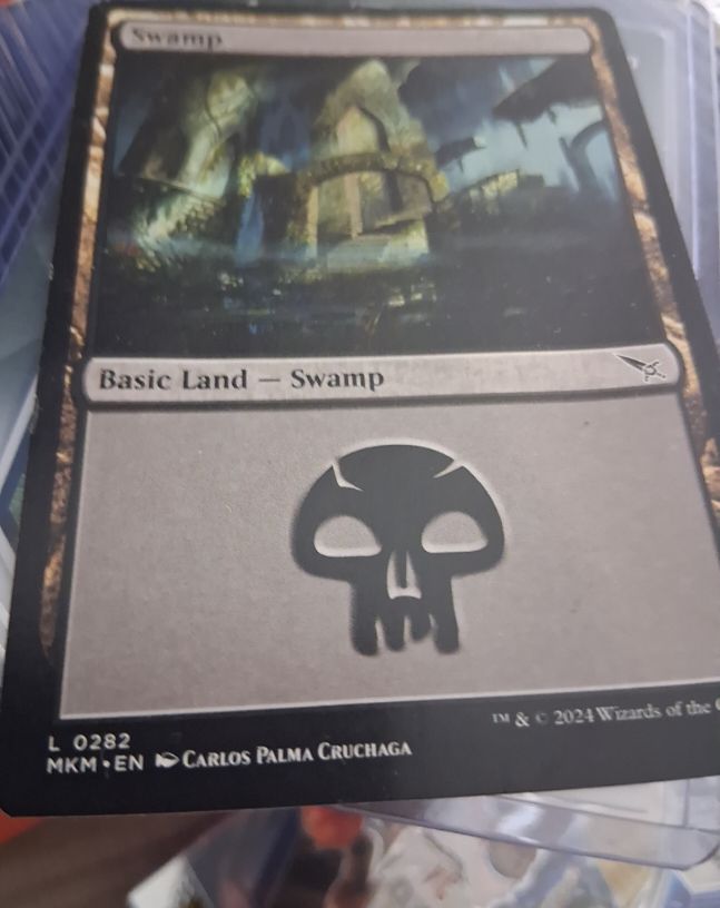 2024 Magic: The Gathering #0282 Swamp — front