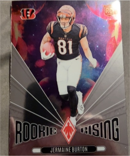 2024 Panini Phoenix #RR-JBN Jermaine Burton Rookie Rising — front