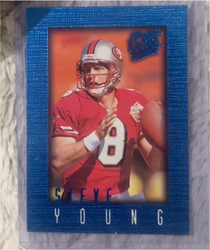 1996 Fleer Ultra Sensations #93 Steve Young — front