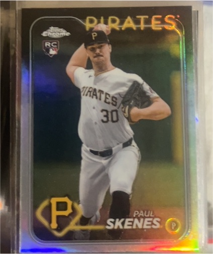 2024 Topps Chrome Update #USC88 Paul Skenes — front