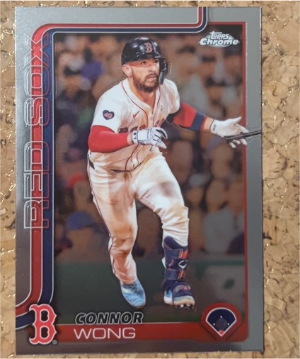 2025 Topps Chrome #10 Connor Wong — front