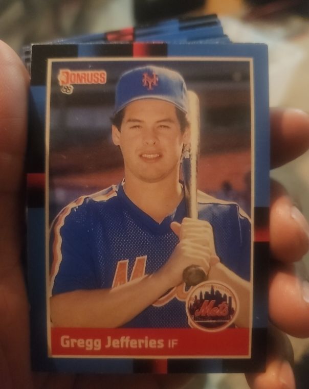 1988 Donruss #657 Gregg Jefferies — front