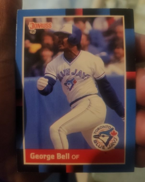 1988 Donruss #656 George Bell — front