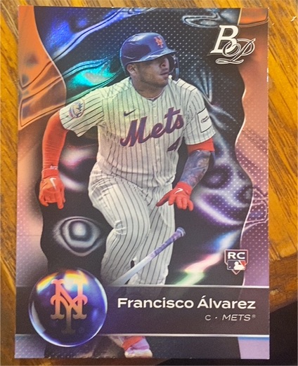 2023 Bowman Platinum #36 Francisco Álvarez — front