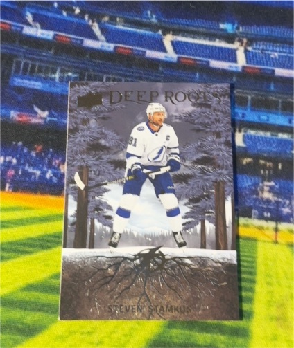 2023-24 Upper Deck Series 2 Deep Roots #DR-18 Steven Stamkos — front