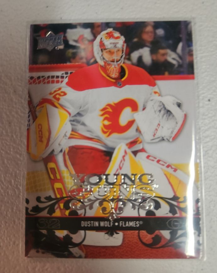 2023-24 Upper Deck Extended Series #T-40 Dustin Wolf — front