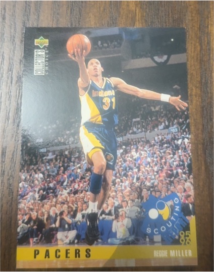 1995-96 Upper Deck Collector's Choice #331 Reggie Miller — front