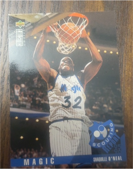 1995-96 Upper Deck Collector's Choice #339 Shaquille O'Neal — front