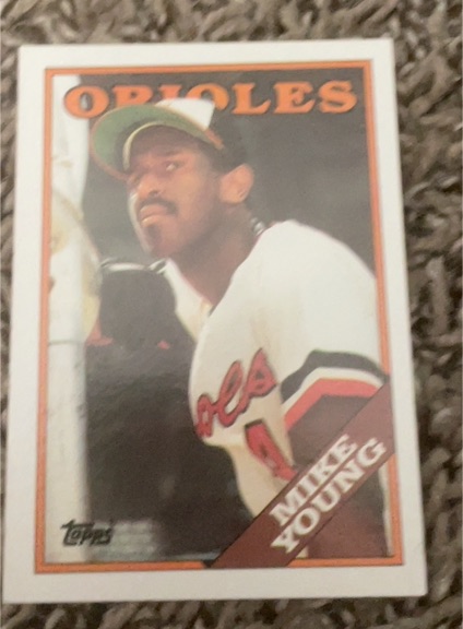 1988 Topps #11 Mike Young — front